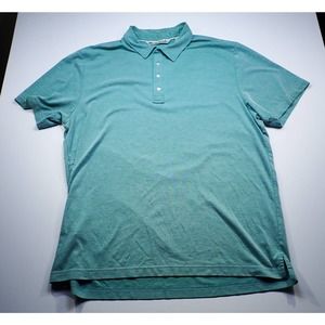 Mens Travis Mathew Pima Cotton XXL 2XL Polo Green Golf Soft Wicking Shirt